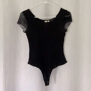 Mesh Black Bodysuit